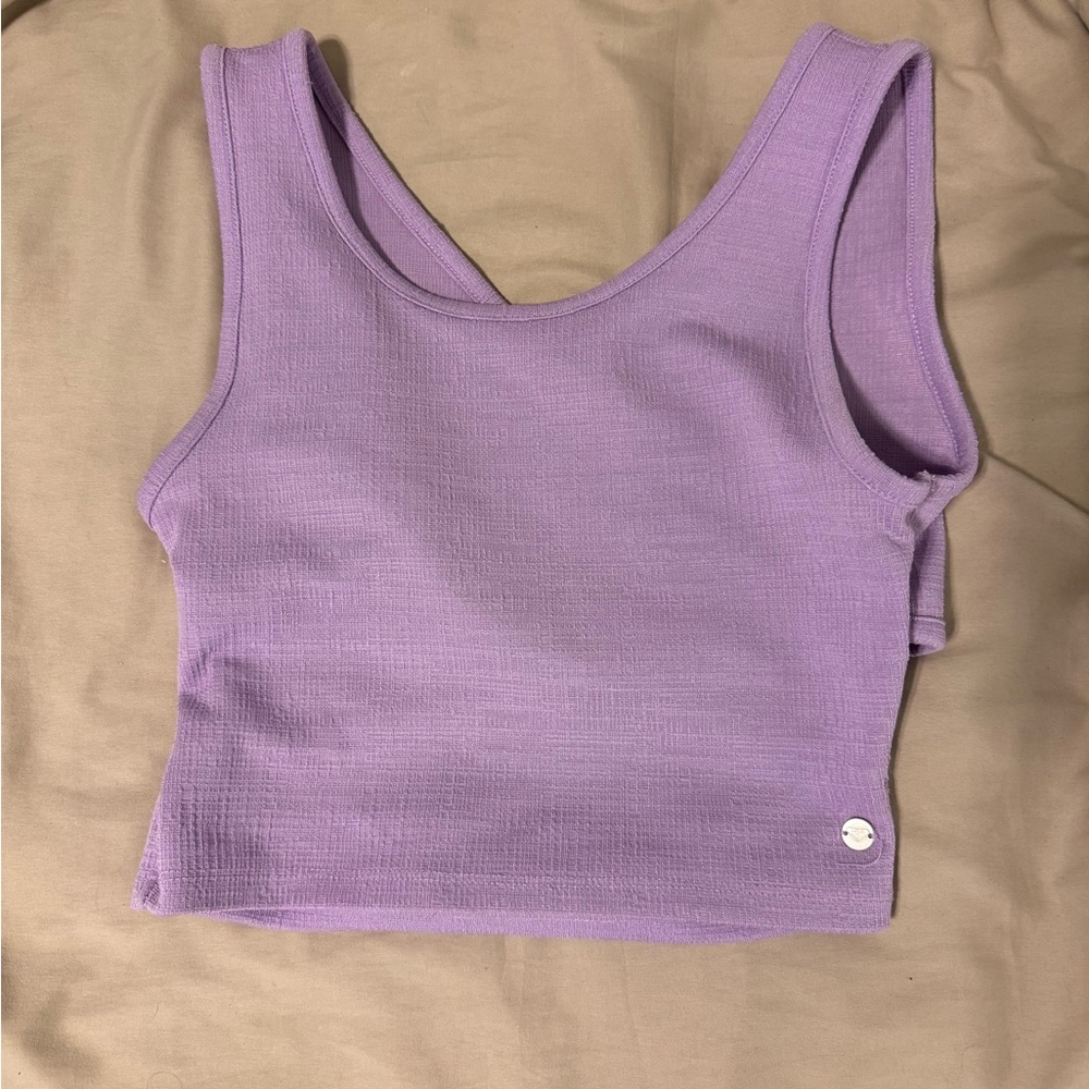 Roxy Lavender Crop Top